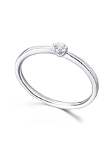 Anillo de compromiso oro y Diamantes