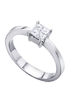 Anillo de compromiso oro y Diamantes