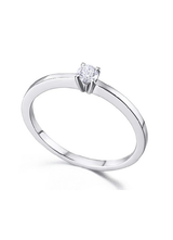 Anillo de compromiso Oro y Diamantes