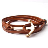 Brazalete Caballero ancla 10 acabados