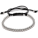 Pulsera Unisex bolas 4 acabados