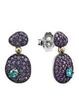 BOHEMME Sterling Silver Earrings with Zirconia