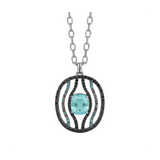 BOHEMME Sterling Silver and Zirconia Pendant