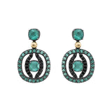 Pendientes Plata 925 y Circonitas BOHEMME
