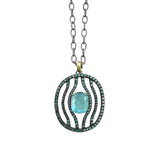 BOHEMME Sterling Silver and Zirconia Pendant