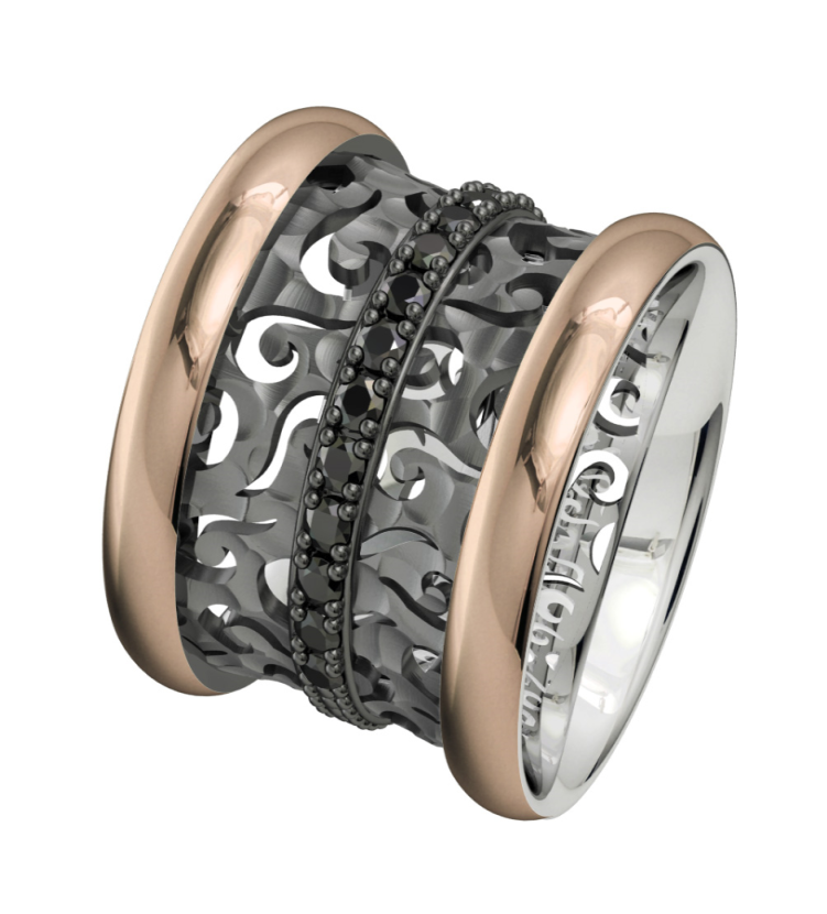 Anillo Plata Bohemme