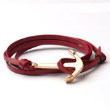 Brazalete Caballero ancla 10 acabados