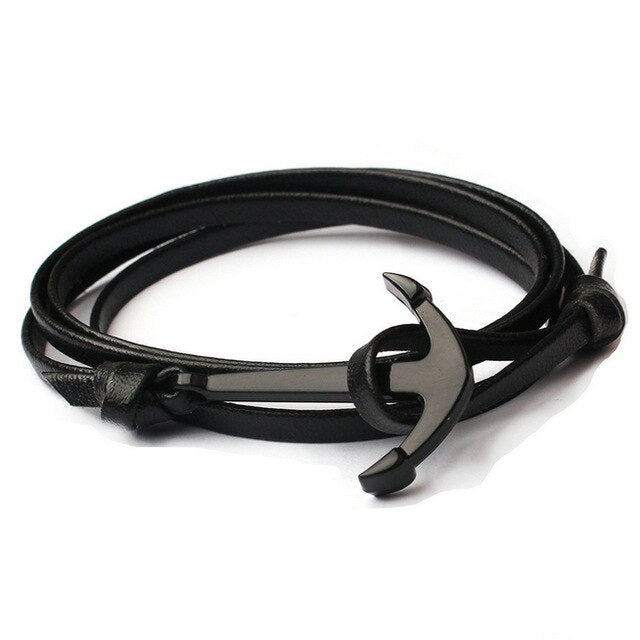 Brazalete Caballero ancla 10 acabados