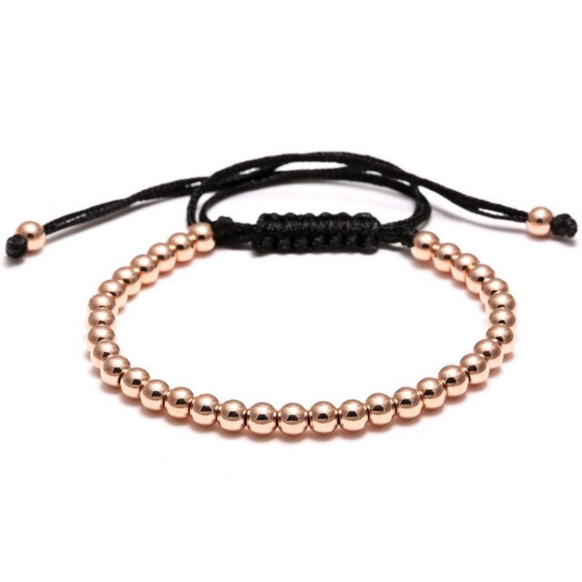 Pulsera Unisex bolas 4 acabados