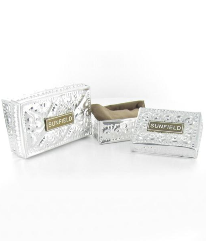 Pendientes Plata Sunfield 3 acabados*